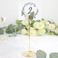 5 Pack | Gold Metal 5" Butterfly Card Holder Stands, Table Number Stands, Wedding Table Menu Clips