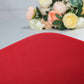 Red Satin Rosette Spandex Stretch Banquet Chair Cover, Fitted Chair Cover