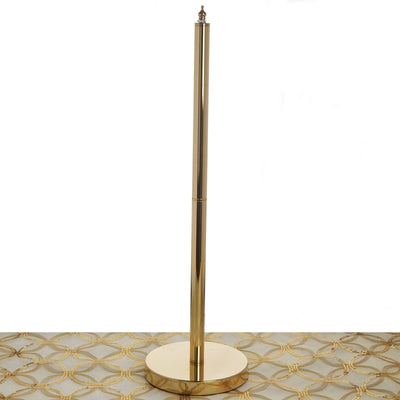 Elevate Your Event with Gold Metal Chandelier Lamp Stands