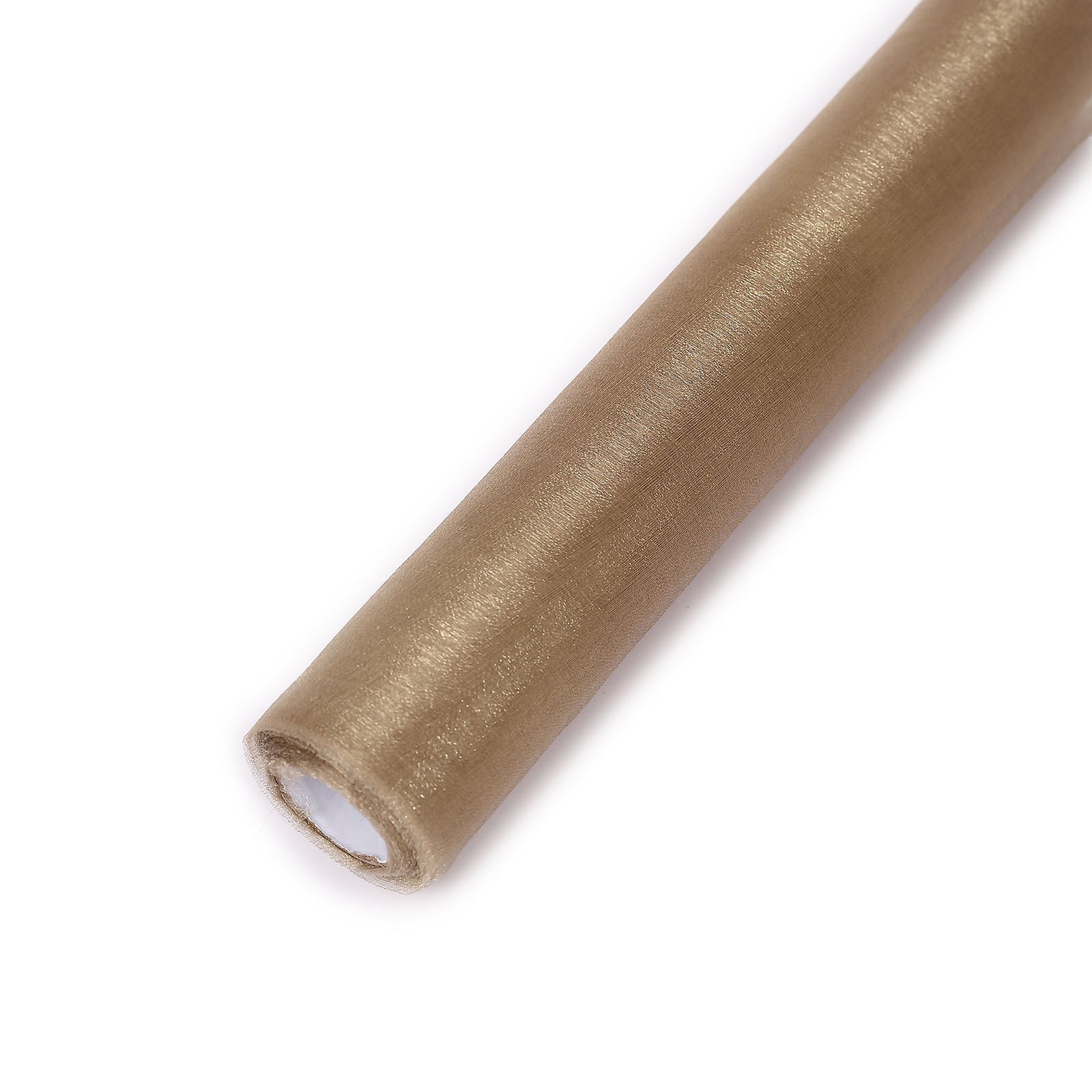 12 Inch x 10 Yard Natural Sheer Chiffon Fabric Roll