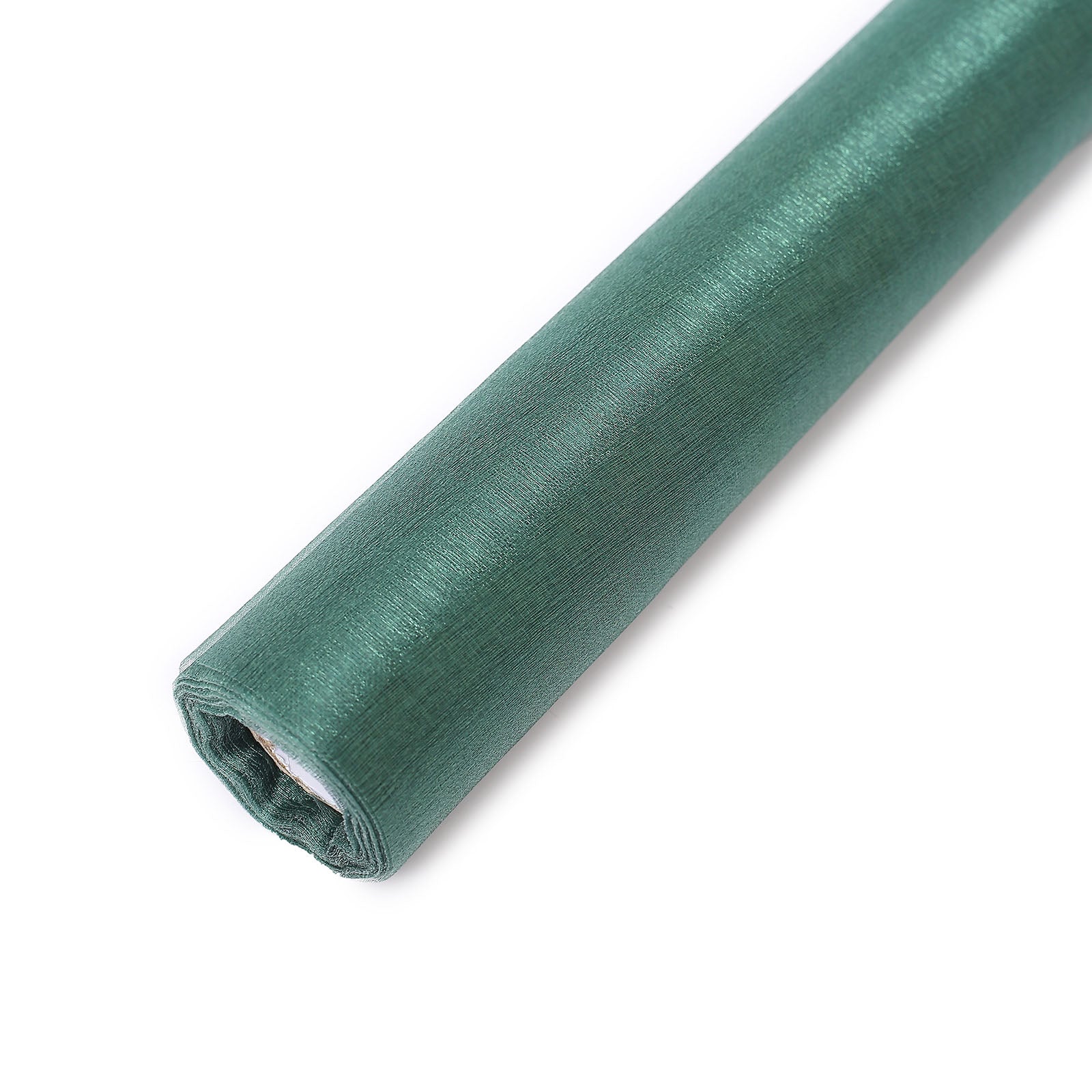 Emerald Green Sheer Chiffon Fabric 12 Inch x 10 Yard