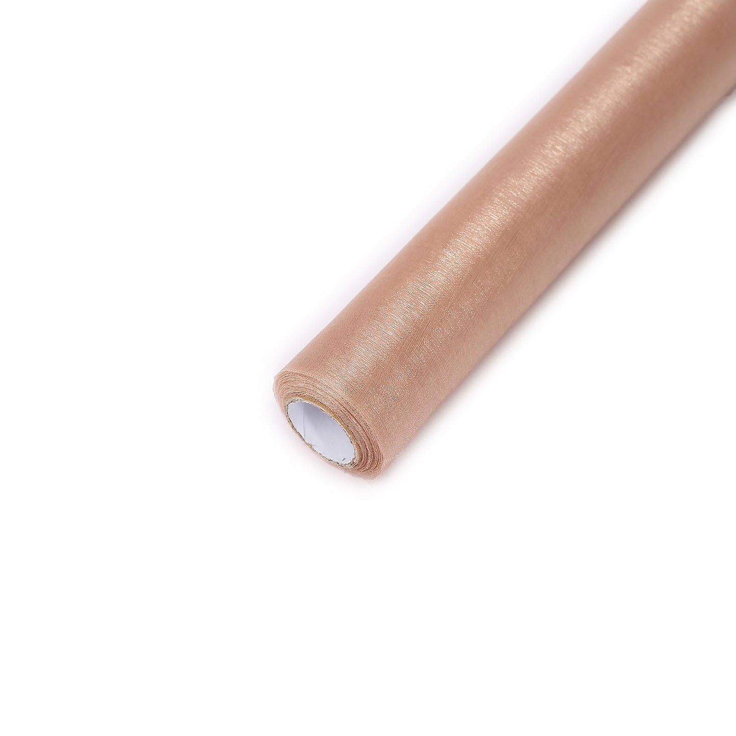 12 Inch x 10 Yards Nude Sheer Chiffon Fabric Roll