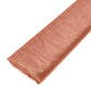54 Inch x 10 Yard Terracotta Solid Sheer Chiffon Fabric Bolt