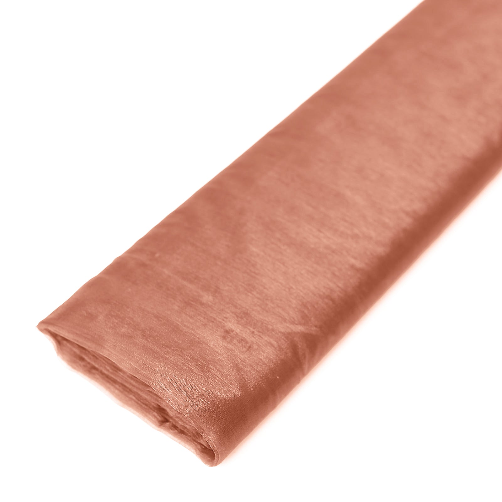 54 Inch x 10 Yard Terracotta Solid Sheer Chiffon Fabric Bolt