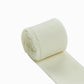 Ivory chiffon ribbon roll for bouquets and gift wrapping. #whtbkgd