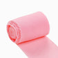 Pink chiffon ribbon roll for bouquets and gift wrapping. #whtbkgd