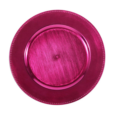 Elevate Your Table Decor with Hot Pink Charger Plates