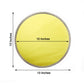 13" Round Metallic Gold Mirror Glass Charger Plate with Rhinestone Rim