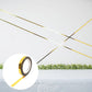 Gold metallic film tape for DIY floral wrap and craft decor.