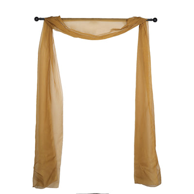 Elevate Your Event with Gold Sheer Organza