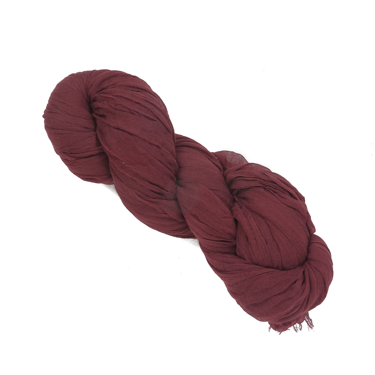 Burgundy Cheesecloth Window Scarf 20 Feet Valance