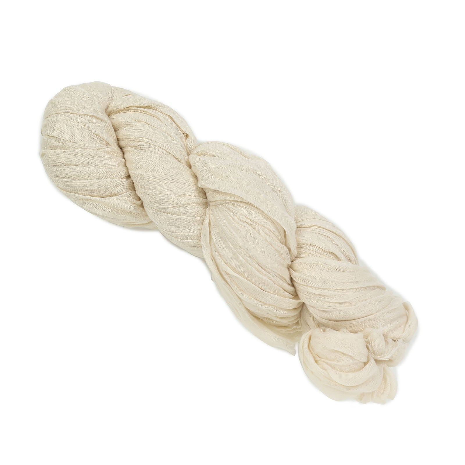 Cream Cheesecloth Window Scarf 20 Feet Valance