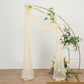 Cream Cheesecloth Window Drapes 20 Feet Gauze Fabric