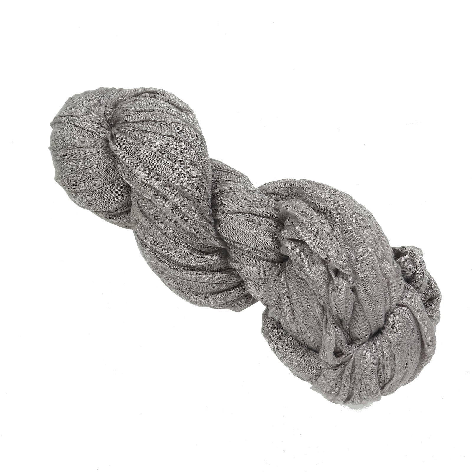 Gray Cheesecloth Window Scarf 20 Feet Valance