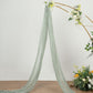 Gauze Cheesecloth Fabric 20 Feet Sage Green Window Drapes