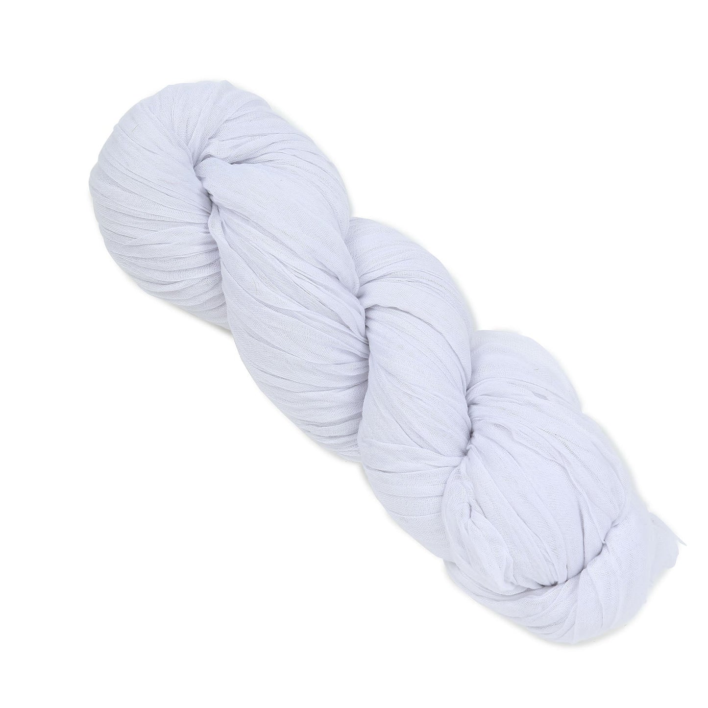 White Cheesecloth Window Scarf 20 Feet Valance