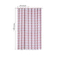 White blush chevron design thermal blackout curtains with chrome grommets.