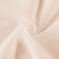 Nude chiffon curtain panel, durable flame-resistant backdrop drapery.