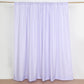 2 Pack Lavender Lilac Polyester Event Curtain Drapes, 10ftx8ft Backdrop Event Panels With Rod Pockets 130 GSM