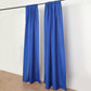 2 Pack of Royal Blue 10 Feet x 8 Feet Polyester Curtains for Photography Backdrops 130 GSM Rod Pockets