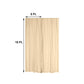 2 Pack Champagne 10 Feet x 10 Feet Fire Retardant Polyester Curtain Panel Backdrops With Rod Pockets