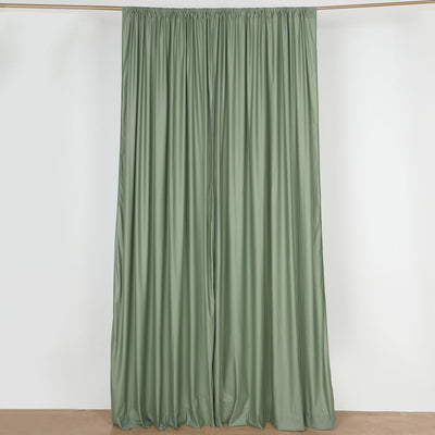 Elegant Aesthetic with Dusty Sage Green Drapes