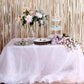 Tinsel Fringe Metallic Foil 8 Feet Matte Gold Doorway Curtain Party Backdrop