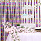 Fiesta 8 Feet Tinsel Fringe Metallic Foil Doorway Curtain Party Backdrop 