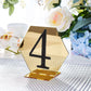 Black decorative rhinestone number 4 sticker for DIY crafts.