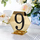 Black decorative rhinestone number sticker 9 for DIY crafts.