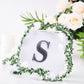 Black decorative rhinestone letter "S" sticker for DIY crafts.