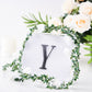Black decorative rhinestone letter "Y" for DIY crafts.