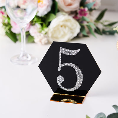Glamorous Crafting with Rhinestone Number Stickers