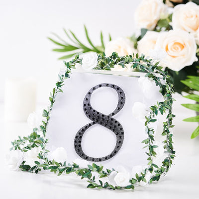 Versatile Crafting with Decorative Rhinestone Numbers