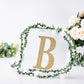 Stickers 8 Inch Gold Decorative Rhinestone Alphabet Letter B DIY Crafts