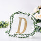 Stickers 8 Inch Gold Decorative Rhinestone Alphabet Letter D DIY Crafts