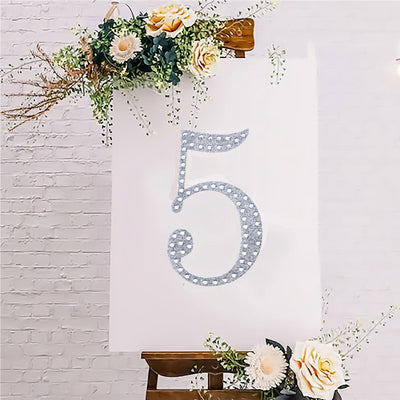 Glamorous Crafting with Rhinestone Number Stickers