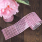 Blush self-adhesive rhinestone diamond sticker wrap sheets for DIY crafts.