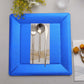 13 Inch Size Square Charger Plates Royal Blue Cardboard