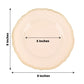 9-inch decorative plate with 5-inch center, elegant scalloped design.