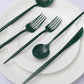 50 Pack Of Hunter Emerald Green Plastic Utensil