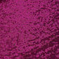 Fuchsia sequin fabric roll for DIY crafts, 54"x4 yards.