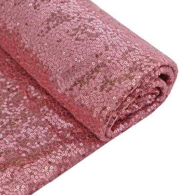 Glamorous Pink Sequin Fabric for Event Decor