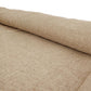 Natural faux burlap fabric roll in beige, 54"x10 yards for DIY projects.