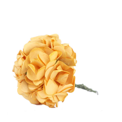 Unleash Your Creativity with Gold Paper Mini Craft Flower Roses