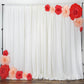 Large red artificial foam roses for DIY crafts.