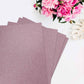 Pink glitter DIY craft foam sheets, 12"x10", in a pack of 10.
