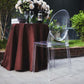 Clear Crystal Acrylic Banquet Ghost Chair With Oval Back, Transparent Armless Stacking Accent Chair