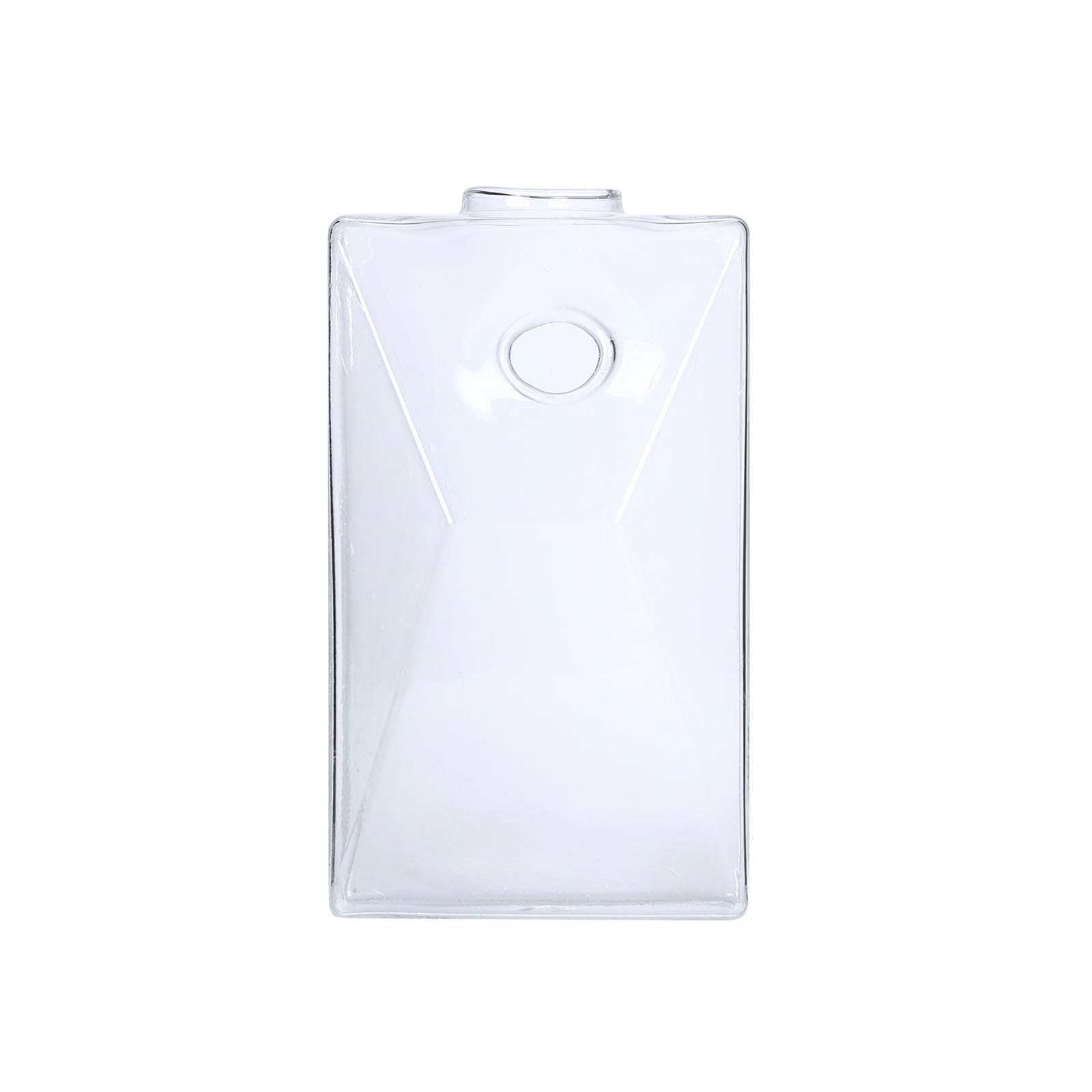 3 Pack Glass Hanging Terrariums Wall Mounted Trapezoid Planters Vase#whtbkgd