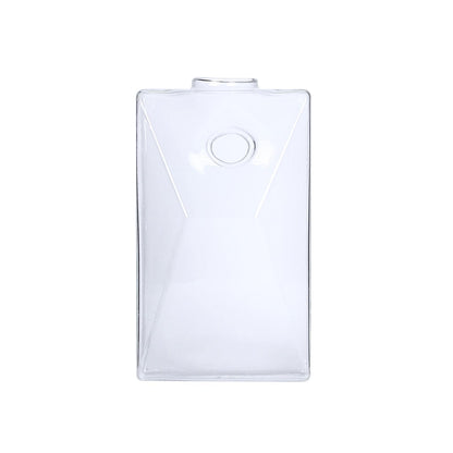 3 Pack Glass Hanging Terrariums Wall Mounted Trapezoid Planters Vase#whtbkgd